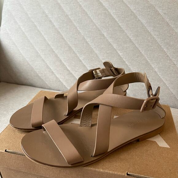 Everlane The Modern Wrap Leather Sandals (7) - Picture 1 of 7